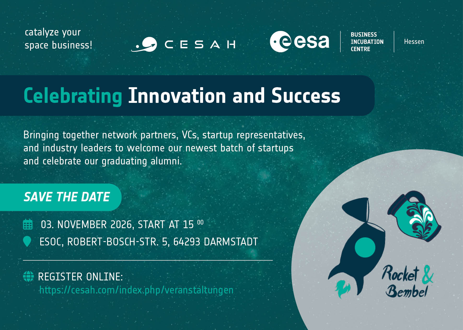 Rocket &amp; Bembel - Celebrating Innovation and Success 2026